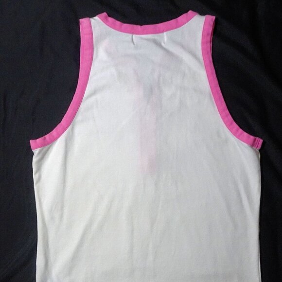 LRL Lauren Active Qtr Zip White Tank Top Small - Picture 3 of 3